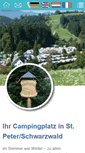Mobile Screenshot of camping-steingrubenhof.de
